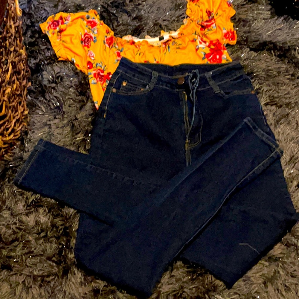 Skinny stretch jeans